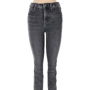 Madewell 10” Skinny Cropped Jeans Gray (Size 28T)